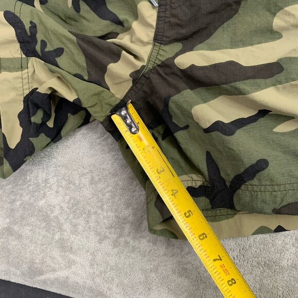 Carhartt Shorts Mens Large CA Wings Swim Trunks Camo Lined Ripstop Nylon Outdoor - Picture 4 of 10